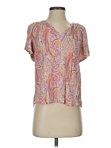 Elie Tahari Short Sleeve Blouse (view 1)