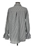 Unbranded Stripes Gray Long Sleeve Blouse Size M - photo 2