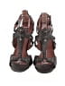 Alaïa 100% Leather Gray Sandals Size EU 37 1/2 - photo 2