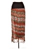 rue21 100% Polyester Print Brown Casual Skirt Size XL - photo 2