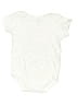 Hb 100% Cotton Polka Dots Ivory Short Sleeve Onesie Size 6-9 mo - photo 1
