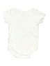Hb 100% Cotton Polka Dots Ivory Short Sleeve Onesie Size 6-9 mo - photo 2