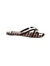 Manolo Blahnik Stripes Brown Sandals Size EU 37 1/2 - photo 1