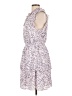 Collective Concepts Floral White Casual Dress Size L - photo 5