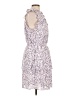 Collective Concepts Floral White Casual Dress Size L - photo 4