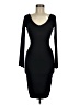 Windsor Solid Black Cocktail Dress Size M - photo 1