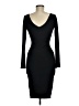 Windsor Solid Black Cocktail Dress Size M - photo 2