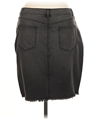 Faded Glory Denim Skirt (view 2)