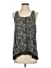 Ann Taylor LOFT 100% Polyester Black Sleeveless Blouse Size S - photo 1