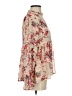Sundance 100% Polyester Floral Ivory 3/4 Sleeve Blouse Size XS - photo 4