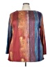 Unbranded Burgundy 3/4 Sleeve Blouse Size 3X - photo 1