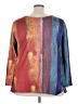 Unbranded Burgundy 3/4 Sleeve Blouse Size 3X - photo 2