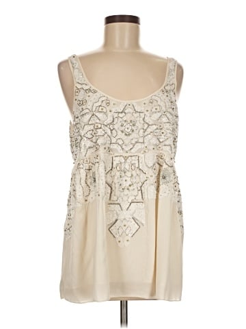 Calypso St. Barth Sleeveless Silk Top (view 1)