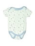 Kyle & Deena Blue Short Sleeve Onesie Size 3-6 mo - photo 1