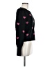 Splendid Hearts Black Pullover Sweater Size M - photo 4