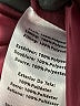 Draper James 100% Recycled Polyester Burgundy Coat Size M - photo 7