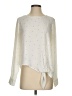 Socialite 100% Polyester Ivory Long Sleeve Blouse Size S - photo 1