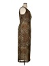 M.H.M. Melissa Harper 100% Polyester Animal Print Brown Cocktail Dress Size 14 - photo 4