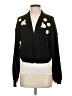 Venus 100% Acrylic Black Cardigan Size S - photo 1