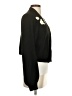 Venus 100% Acrylic Black Cardigan Size S - photo 4