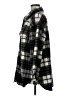 H&M Plaid Gray Coat Size M - photo 5