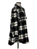 H&M Plaid Gray Coat Size M - photo 4