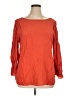 Cocomo Orange Long Sleeve Blouse Size XL - photo 1