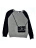 The Children's Place Graphic Silver Gray Sweatshirt Size 16 - photo 1