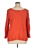 Cocomo Orange Long Sleeve Blouse Size XL - photo 2