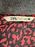 Zara 100% Polyester Red Casual Dress Size S - photo 7
