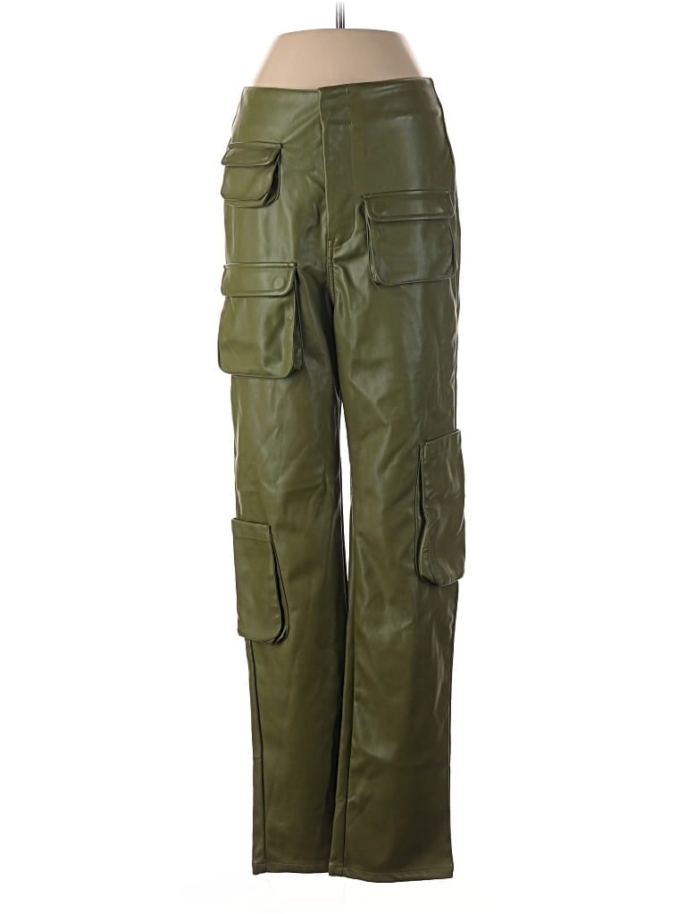 Pre-owned Afrm Cargo Pants In Green