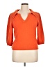 Dorothee Schumacher Orange Wool Pullover Sweater Size XL (5) - photo 1