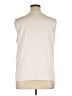 Bar III 100% Polyester Ivory Sleeveless Blouse Size XL - photo 2