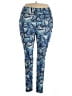 Roaman's Print Blue Active Pants Size 22 - 24 - photo 1