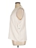 Bar III 100% Polyester Ivory Sleeveless Blouse Size XL - photo 5