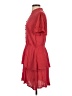 Gibson 100% Rayon Red Casual Dress Size S - photo 5