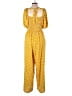 Assorted Brands Polka Dots Yellow Jumpsuit Size M (estimated) - photo 2