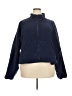 Fabletics 100% Recycled Polyester Solid Blue Track Jacket Size 3X - photo 1