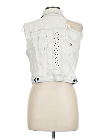 MICHAEL Michael Kors Denim Vest (view 2)
