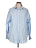 Unbranded Blue Long Sleeve Blouse Size L - photo 1