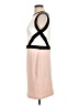 Joseph Ribkoff Color Block Ivory Cocktail Dress Size 12 - photo 5