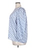 Ann Taylor LOFT 100% Polyester Blue 3/4 Sleeve Blouse Size XXL - photo 5