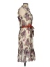 Unsubscribed Paisley Ivory Tan Cocktail Dress Size 2 - photo 4