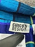 Chico's Design 100% Silk Stripes Blue 3/4 Sleeve Silk Top Size Sm (0) - photo 7