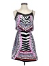 Express Print Purple Casual Dress Size XS - photo 1
