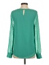 Tinley Road 100% Polyester Green Long Sleeve Blouse Size XS - photo 2