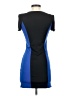 Bordeaux Color Block Blue Cocktail Dress Size XS - photo 2