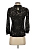 Adiva 100% Polyester Black 3/4 Sleeve Top Size XS - photo 2