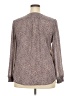 Monday Fun 100% Polyester Brown Long Sleeve Blouse Size XXL - photo 2