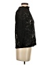 Adiva 100% Polyester Black 3/4 Sleeve Top Size XS - photo 4